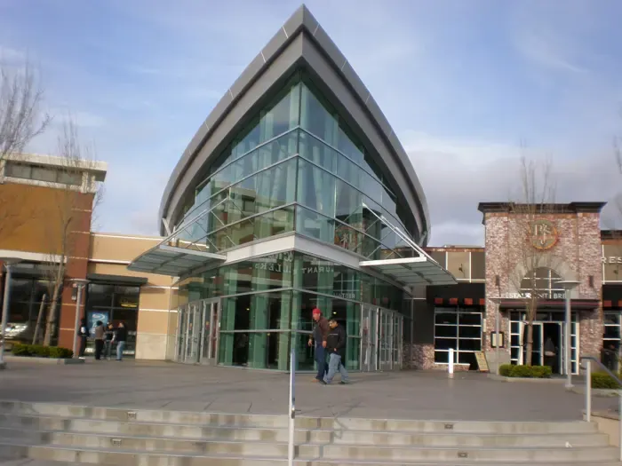 Main entrance of The Shops at Tanforan, San Bruno